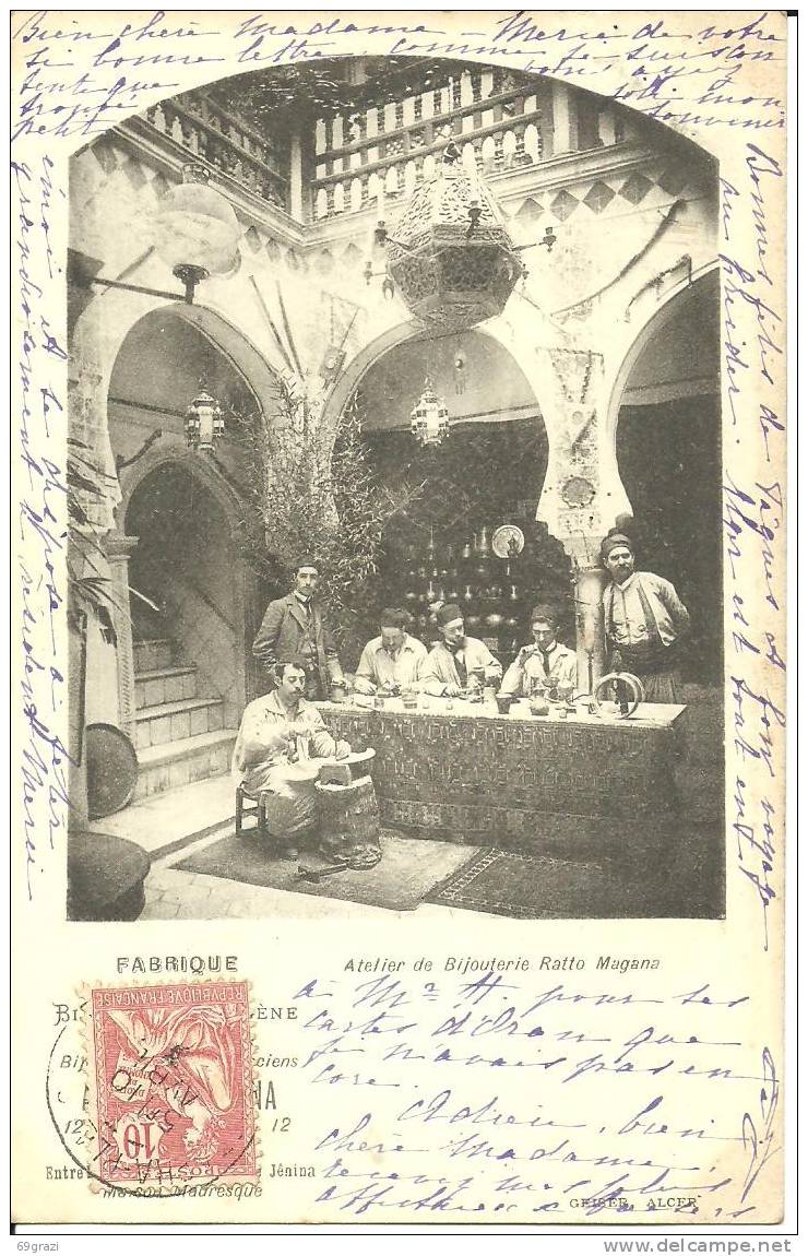 Alger  Atelier de bijouterie Ratto Magana