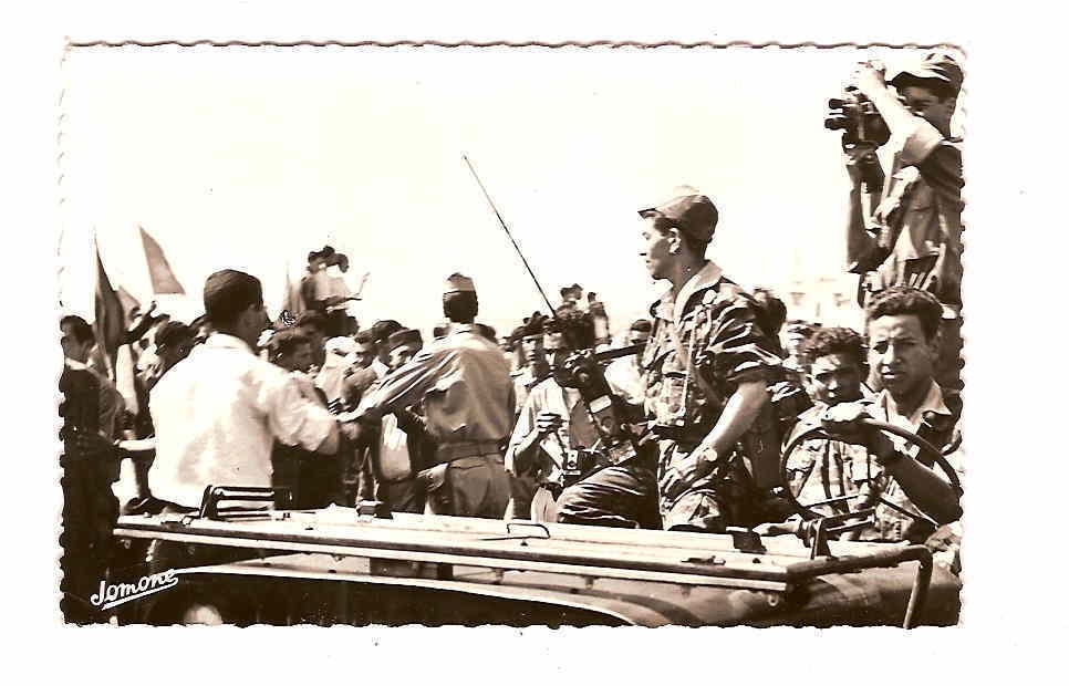 Fêtes de l´Indépendance EL-DJEZAIR à ALGER - Eléments motorisés de l'Armée de Libération Nationale Bd. Carnot