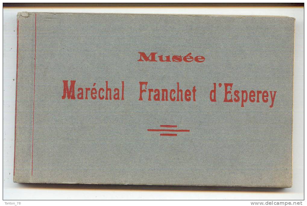 CARNET DE 25 CARTES DE VUE D'ALGER MUSÉE MARÉCHAL FRANCHET D'ESPEREY CARNET COMPLET