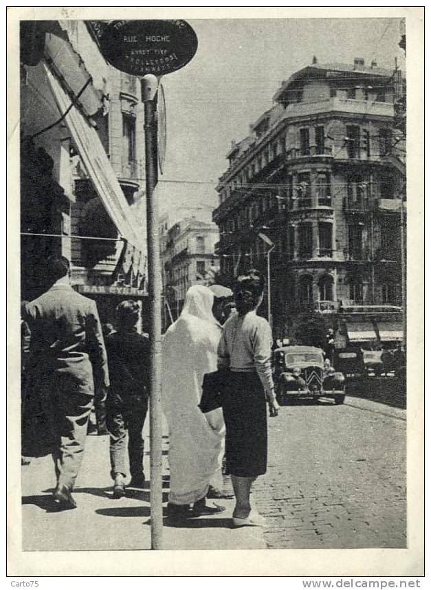 Algérie - Alger - Rue Hoche - Automobile Citroën