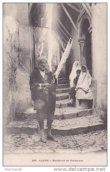 ALGERIE.ALGER.MARCHAND DE GUIMAUVE