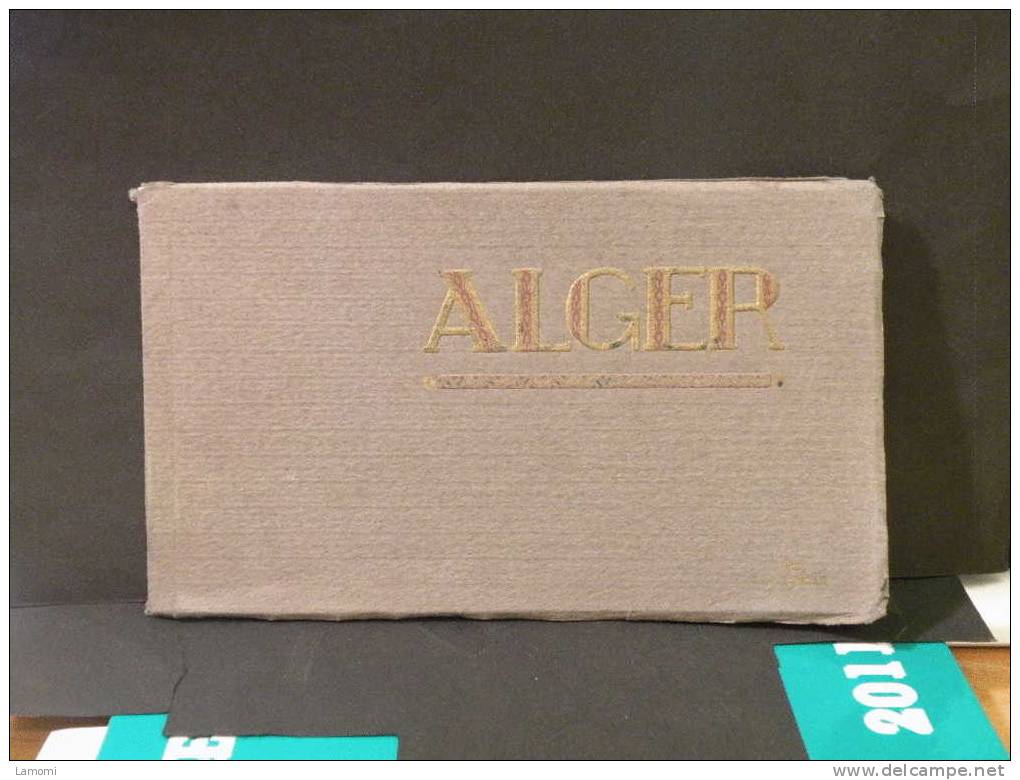 France Cartes Postales -  Carnet de 12 Photos Algérie Ville d´Alger Illustration ci desous description -