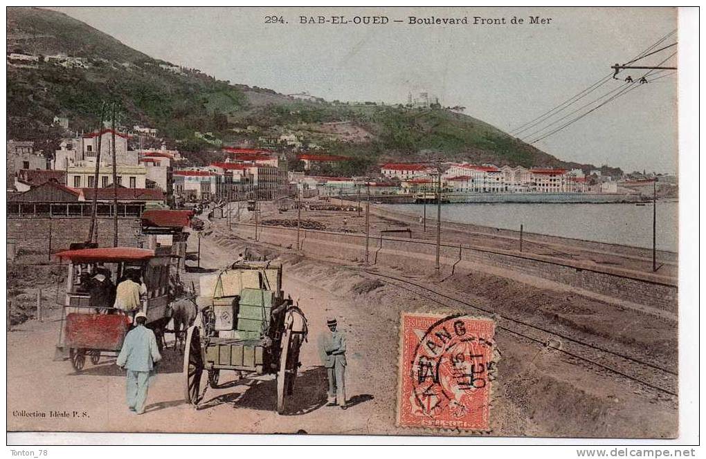 BAB-EL-OUED  -  BOULEVARD FRONT DE MER