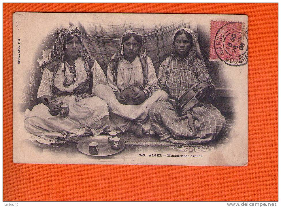 1 cpa alger musiciennes arabes