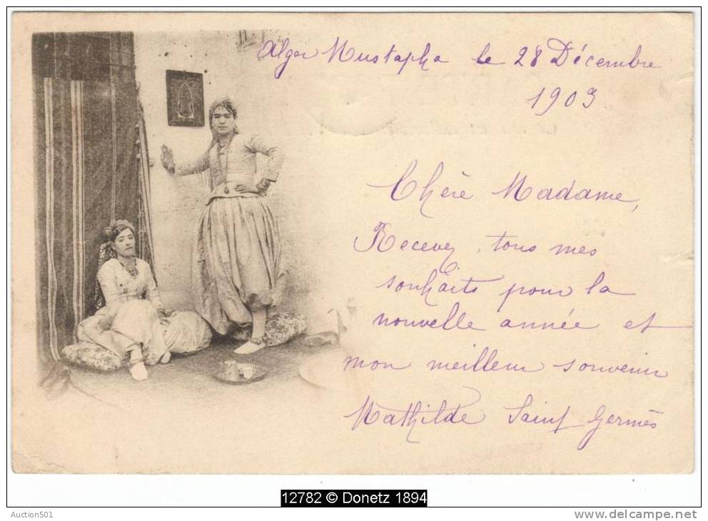 12782g ALGER - Femmes en costume typique - 1903