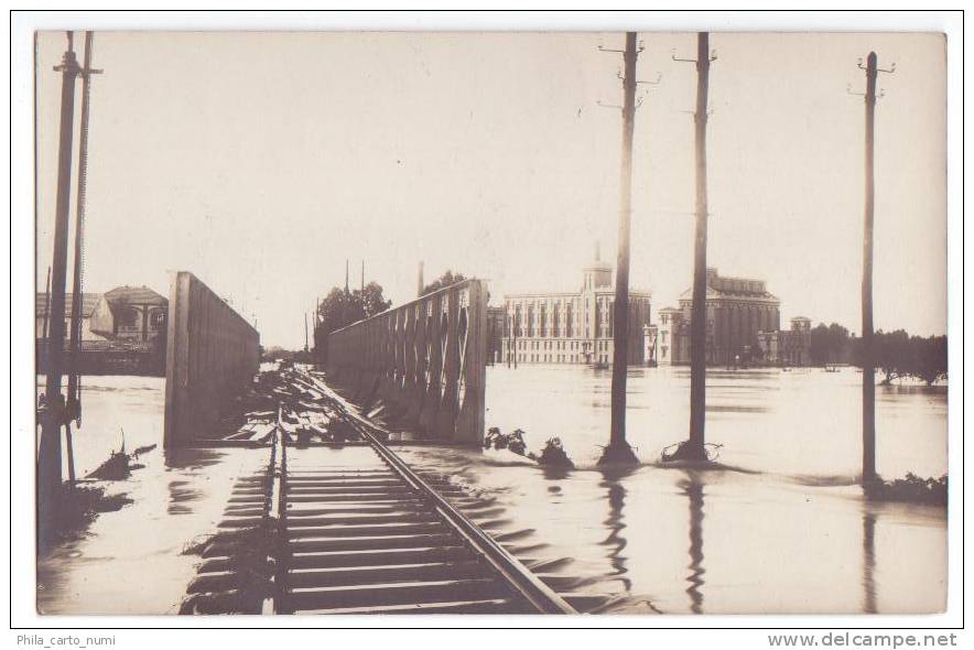 Alger    Carte photo   Inondation d'Alger