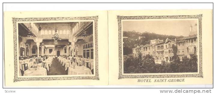 Folder ; Hotel Saint George , Algiers, 1920s