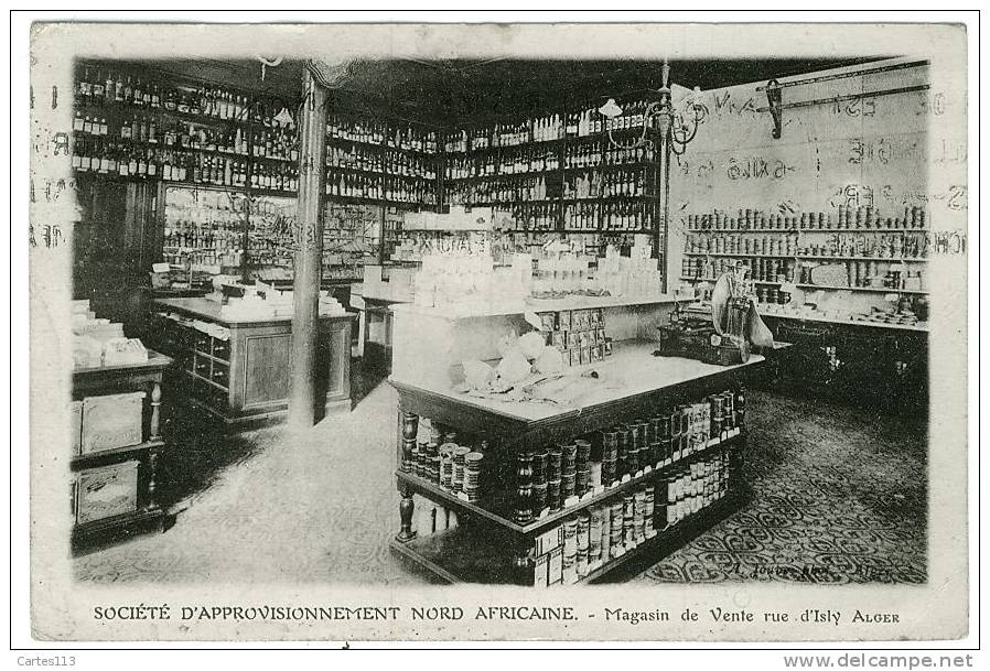 - T7837CPA - ALGERIE - ALGER - Sté d'approvisionnement Nord-Africaine - Bon état - AFRIQUE