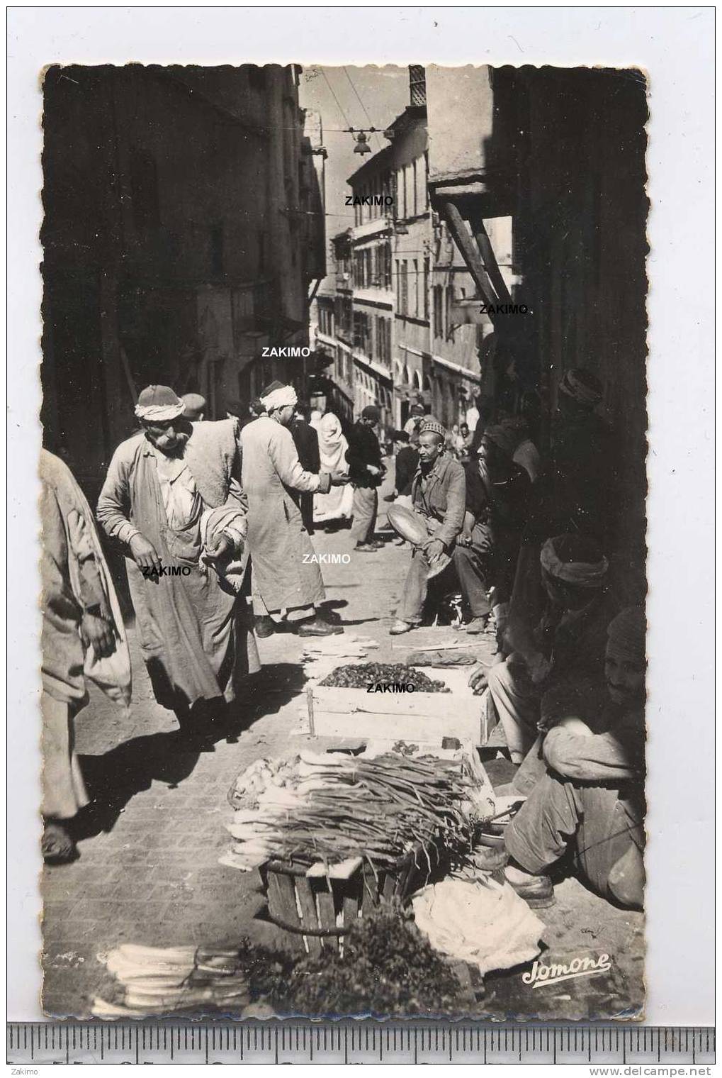 ALGER--1962--LA CASBAH-MARCHAND DE LEGUMES --EDITION  JOMONE   -- Scan recto /verso -Z 25 C