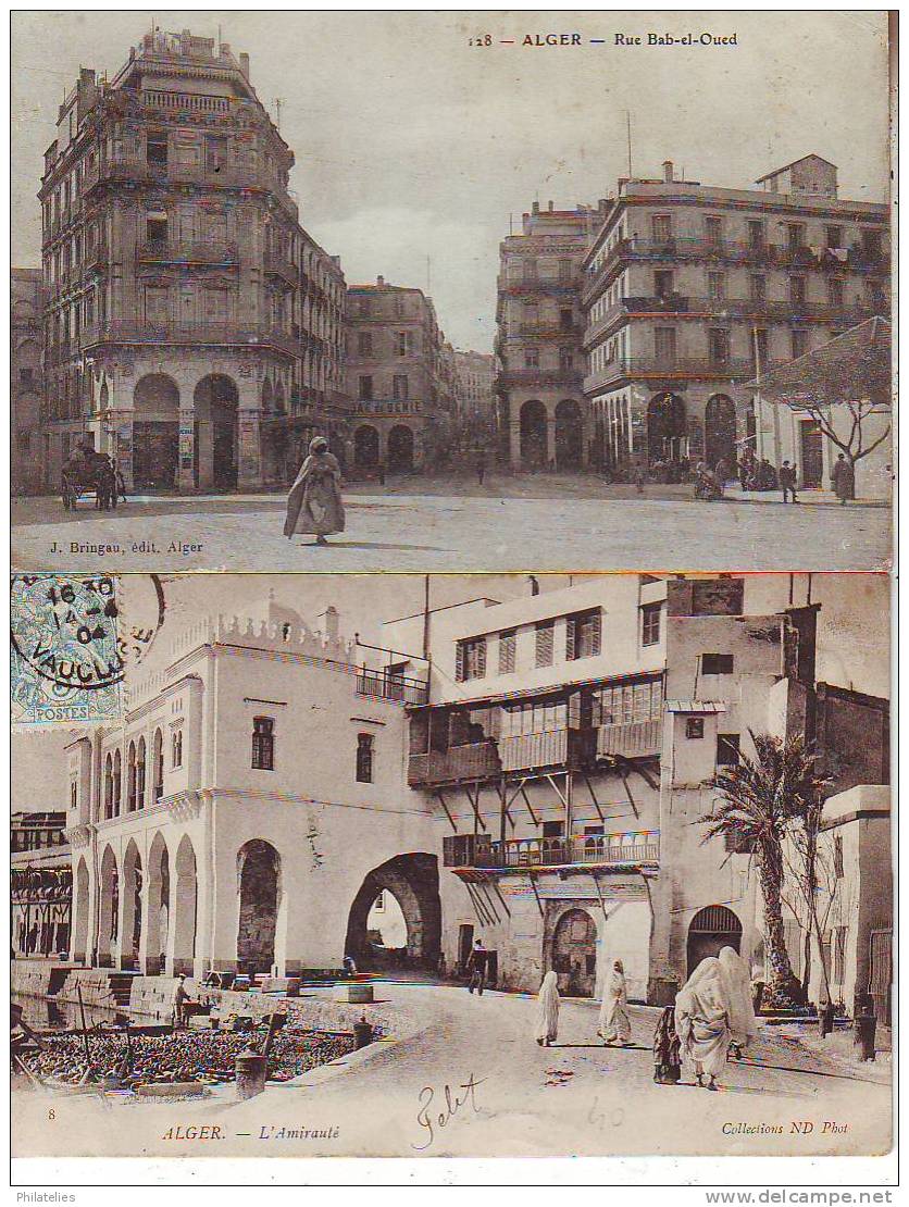 ALGER  L AMIRAUTE  ET BAB BEL OUED