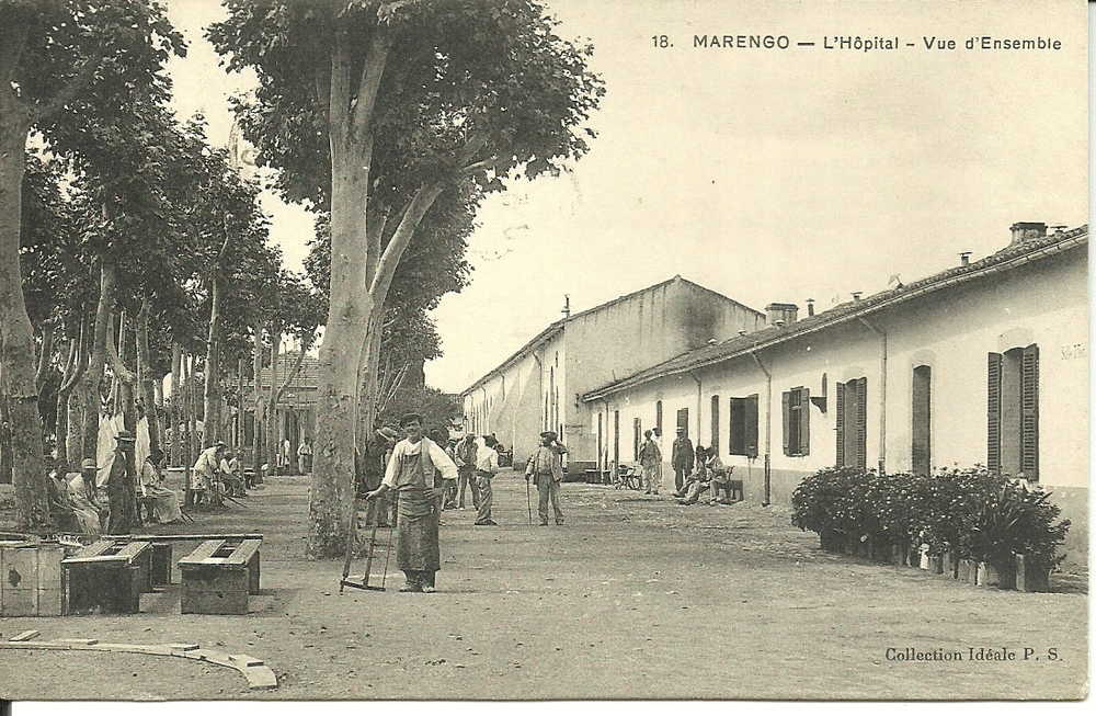 Marengo  L'hôpital - Vue d'ensemble - Belle animation