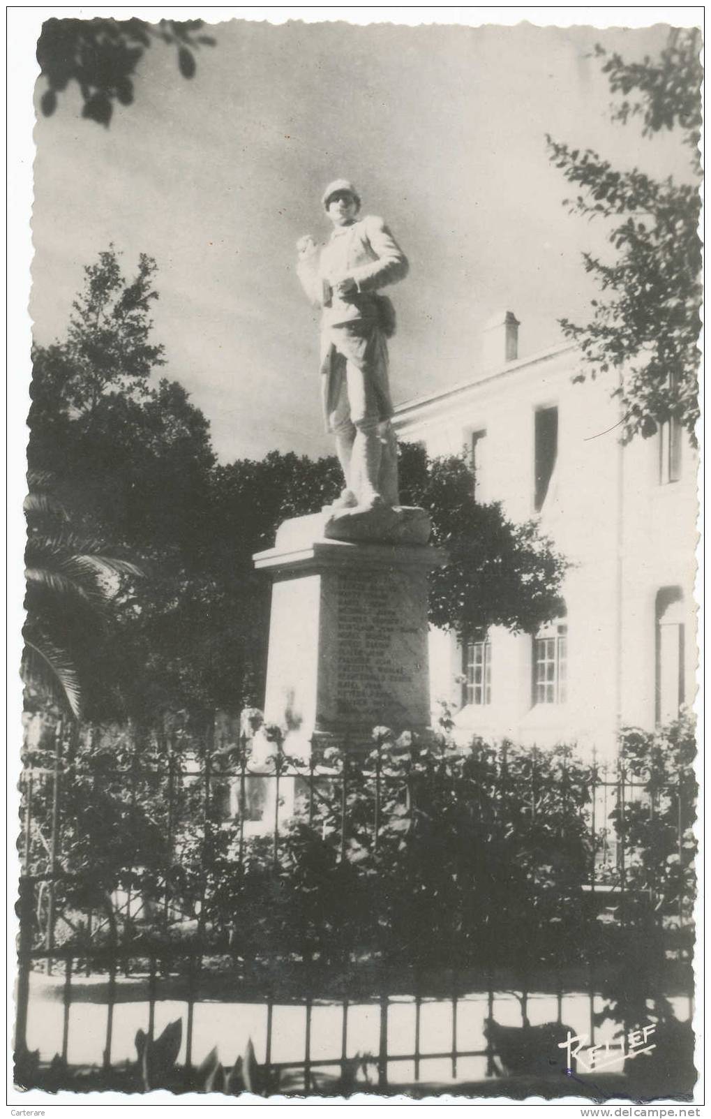 Afrique du nord,Algérie,Zéralda,wila ya d´alger,commune à vocation agricole,MONUMENT AUX MORTS,combattant,rare