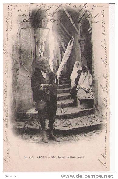 ALGER 216 MARCHAND DE GUIMAUVE (HOMME BEAU PLAN) 1902