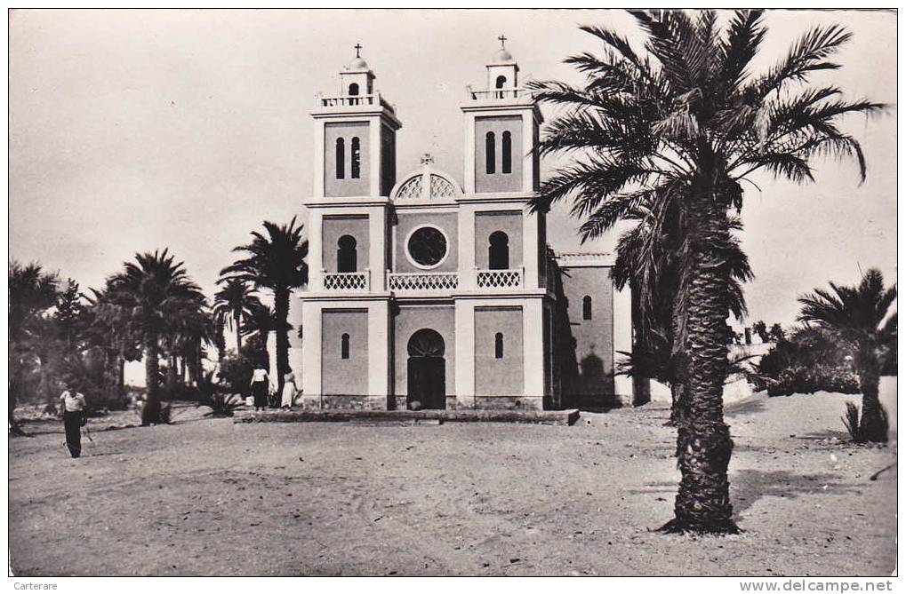 Algérie,Algéria,afrique du nord,EL GOLEA,ville du désert,passerelle vers le sahara,cathédrale de saint joseph,rare