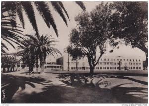 ALGERIE,ALGERIA,AFRIQUE FRANCAISE,COLONIE,MAGHREB ,1949,Lycée GARCON DE BONE,ANNABA,cachet bone constantine
