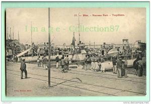 AFRIQUE du NORD - ALGERIE - BONE - NOUVEAU PORT - MARINE de GUERRE - TORPILLEURS