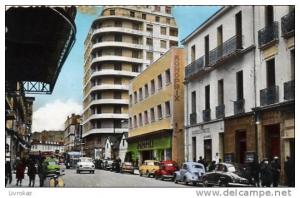 Algérie  Bone, Rue Bugeaud, Monoprix, 4CV Renault