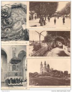 ANNABA (BONE HIPPONE) ARGELIA ALGERIE 9 CPA DIFFERENTE CIRCA 1915 DOS DIVISE UNCIRCULATED TBE