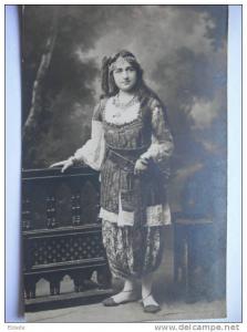 Bone carte photo mauresuqe par photographe Vve Berthomier 17 rue du 4 septembre a Bone