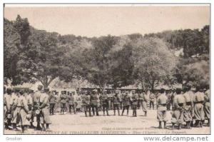 BONE (ALGERIE) 9293 3 E REGIMENT DE TIRAILLEURS ALGERIENS LE RAPPORT