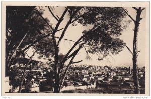 carte postale ancienne,algérie française,colonie,Maghreb ,BONE,ANNABA,djebel edough,VUE SUR LA VILLE,maison