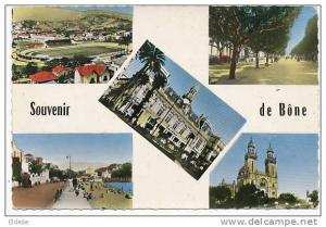 Bone Souvenir Multi vues  Stade Stadium NO 15/3 Edit Photo Africaines Alger ecrite 1958