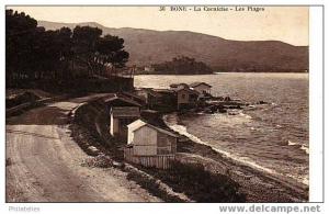 bone la corniche les plages