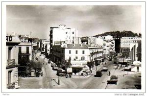 AFRIQUE. ALGERIE. BÔNE. Vue La Station SHELL Avenue de La Marne et La Rue Bugeaud.