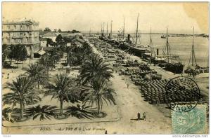 BONE .  LE PORT ET LE QUAI WARNIER .