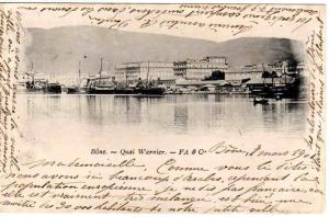 AFRIQUE. ALGERIE. AUTRES VILLES. BONE. Quai Warnier - FA et Cie.