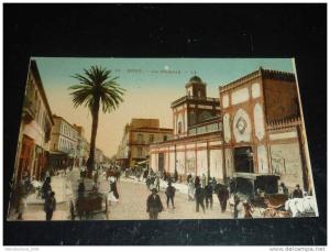 BONE - LE MARCHE - RUE ANIME - AFRIQUE ALGERIE