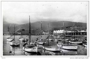 ALGERIE - BONE - UNE VUE DU PORT