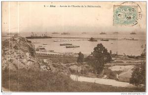 ALGERIE BONEARRIVEE DE L´ESCADRE DE LA MEDITERRANEE N°2