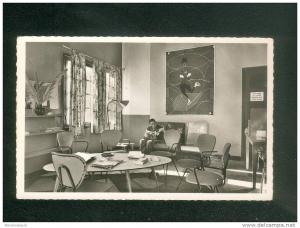 CPSM - Algérie - Bone - Résidence Hôtelière Les Cigogneaux ( animée militaire salon salle de lecture