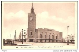 ALGERIE- ref no 691- bone - la gare - pierre choupaut ,pierre truchot ,architectes  - bon etat
