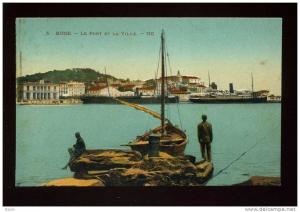 ALGERIE - BONE - LE PORT ET LA VILLE