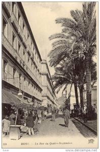 NK-BO 026-Algérie-Bone-La Rue du Quatre-Septembre-Animatio n-N.D-