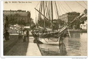 BONE    un coin du port