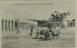 CPA COLOMB-BECHAR SUD ORANAIS - LA PLACE DES ARCADES -