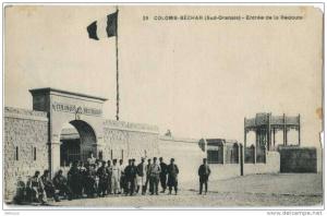 COLOMB BECHAR Entrée de la redoute Animé