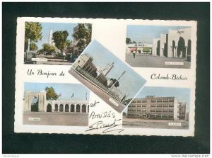 CPSM - Algerie - Un Bonjour  de Colomb Béchar ( multivues dont Mairie AIR FRANCE Editions PHOTO AFRICAINES)