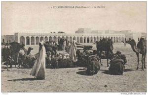 Algerie.Colomb Bechar.Le marché.
