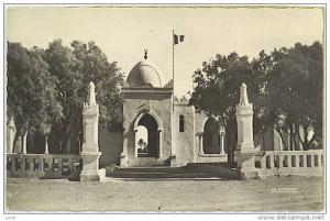 - ALGERIE - COLOMB-BECHAR - ENTREE DU CERCLE MILITAIRE -