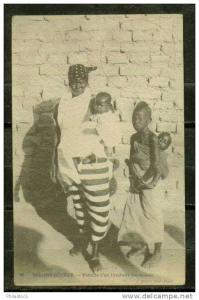 ALGERIE COLOMB BECHAR famille d'un tirailleur sénégalais