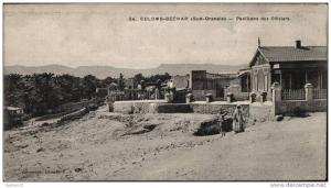 ALGERIE  -  COLOMB-BECHAR     pavillons des officiers