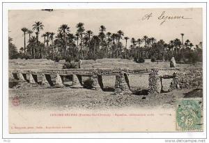 colomb bechard aqueduc  construction arabe