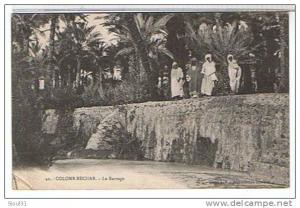 COLOMB  BECHAR - LE  BARRAGE   BE