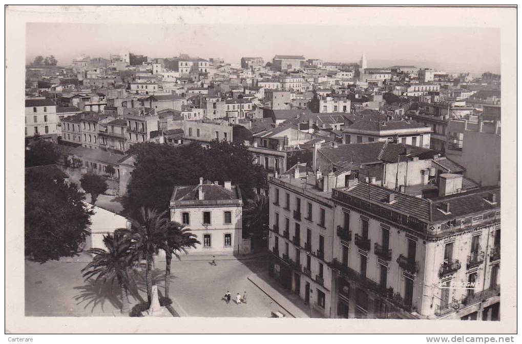 AFRIQUE,ALGERIE,époque coloniale française,BONE,ANNABA en 1951,prés Tunisie,batiment réunion des officiers,rare