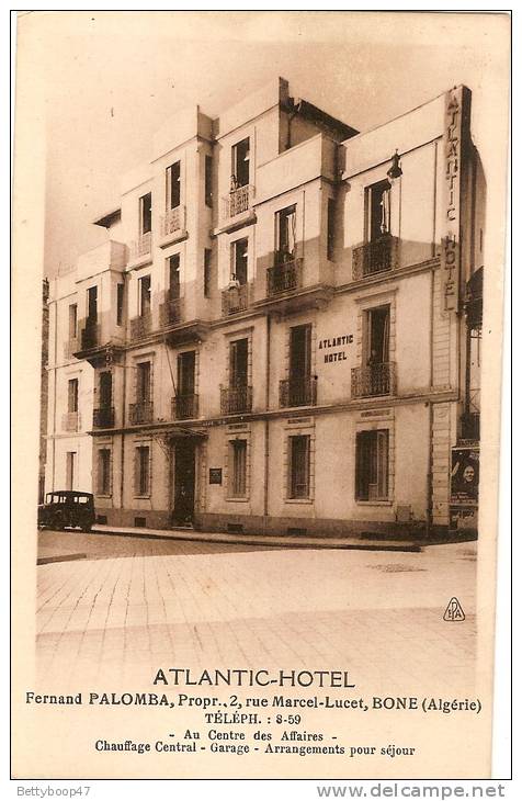 ALGERIEBONE ATLANTIC-HOTEL CPA PUB