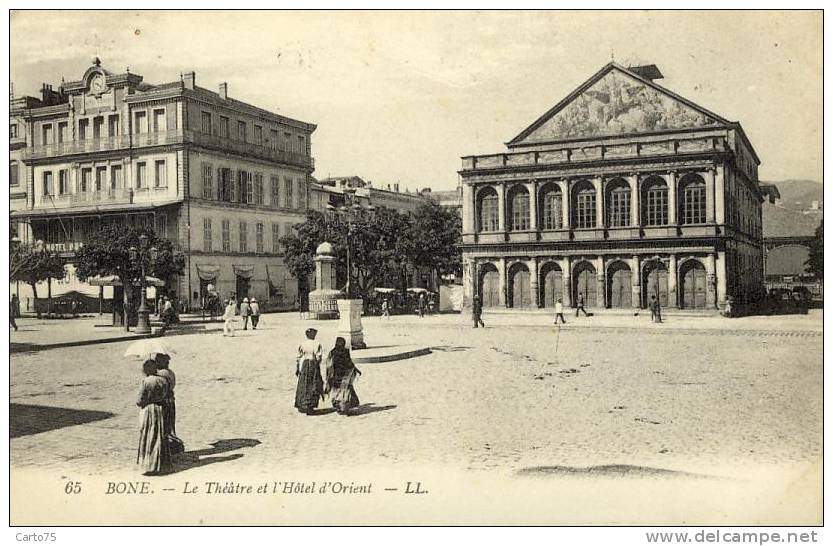 ALGERIE - BONE - Théâtre et Hôtel d'Orient